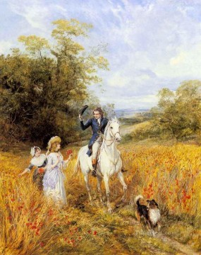Gdr030 classical hunting Oil Paintings